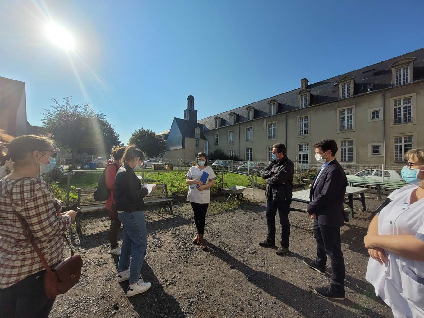 jardin des amis du champ fleury à Bayeux