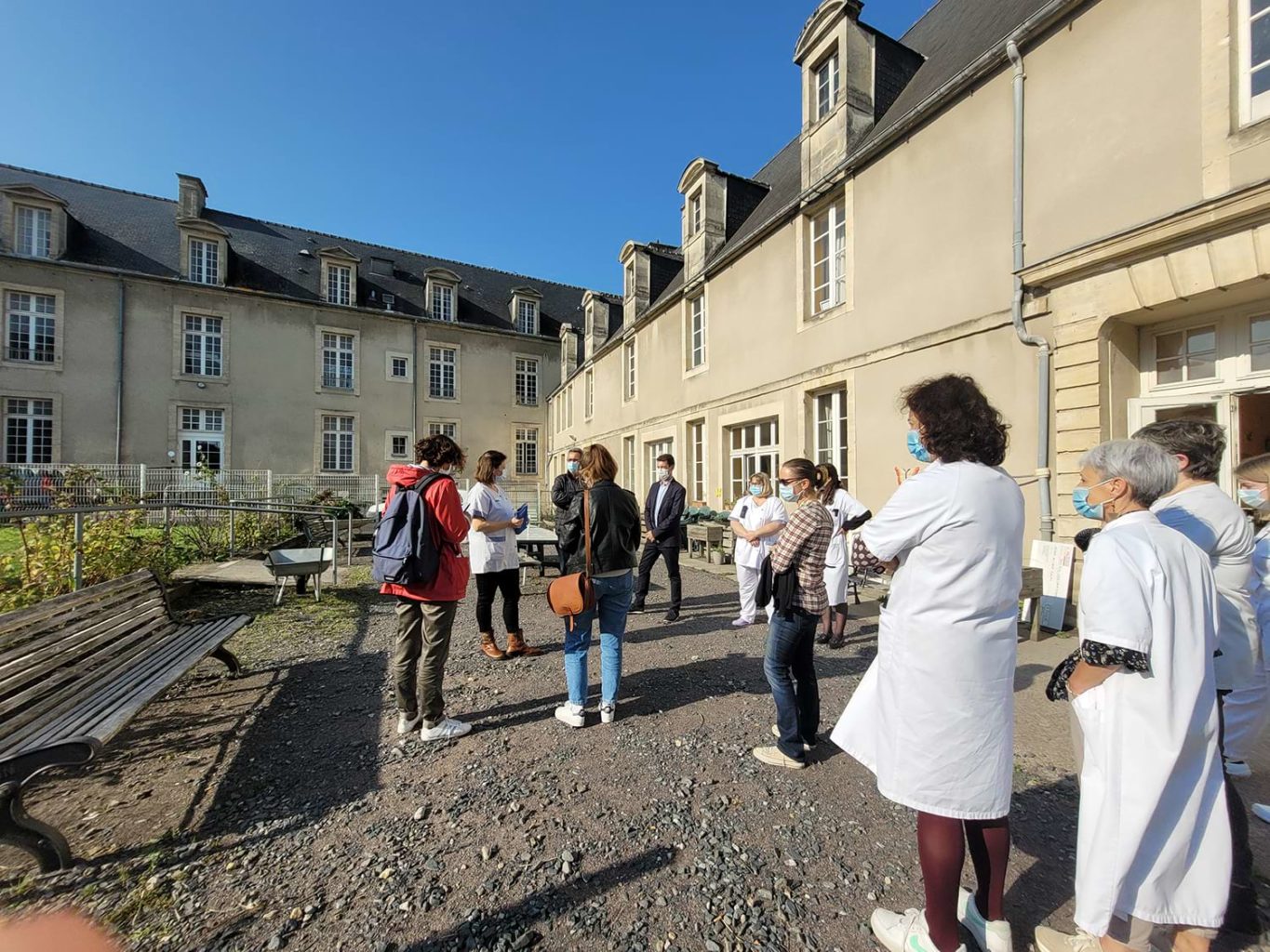 jardin des amis du champ fleury à Bayeux