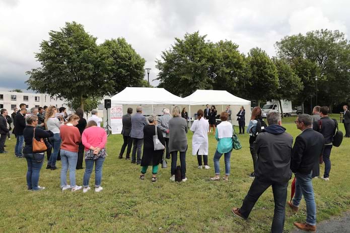 Le Fonds Caisse d’Epargne Normandie pour l’Initiative Solidaire a participé à la réalisation de l’espace d’activités intergénérationnel du Centre Hospitalier de Saint-Lô